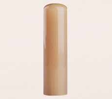 オランダ水牛·純色　寸胴 会社実印16.5mm