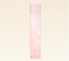 天然紅水晶/Rose quartz/ローズクォーツ　実印60x15.0mm